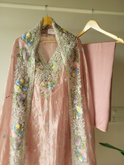 Rose Khwaab unstitched suit