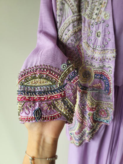 Whimsical Lavender Dress