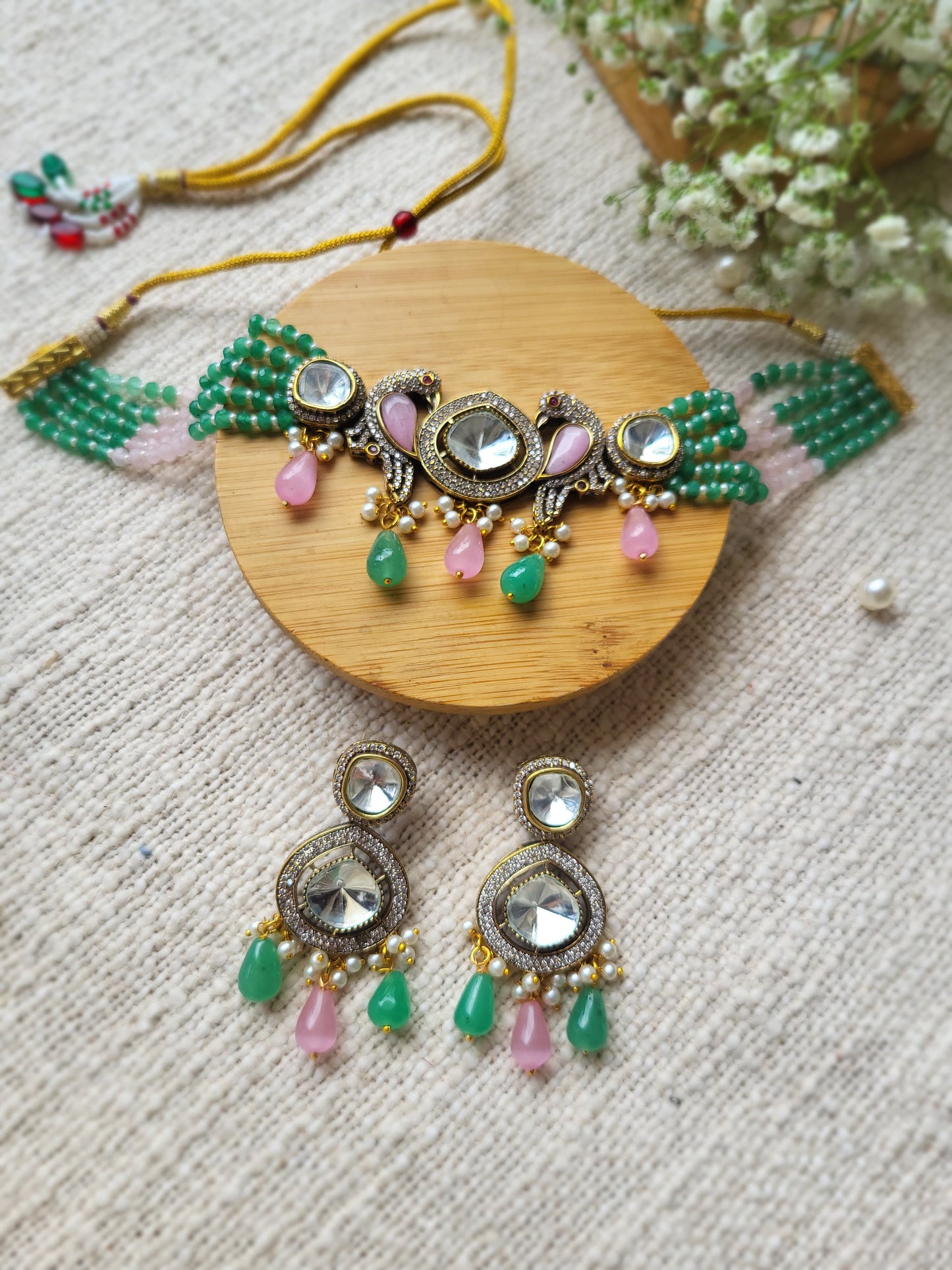 Peacock Plume Set