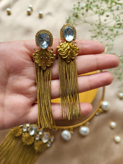 Golden Fringe Choker 2.0