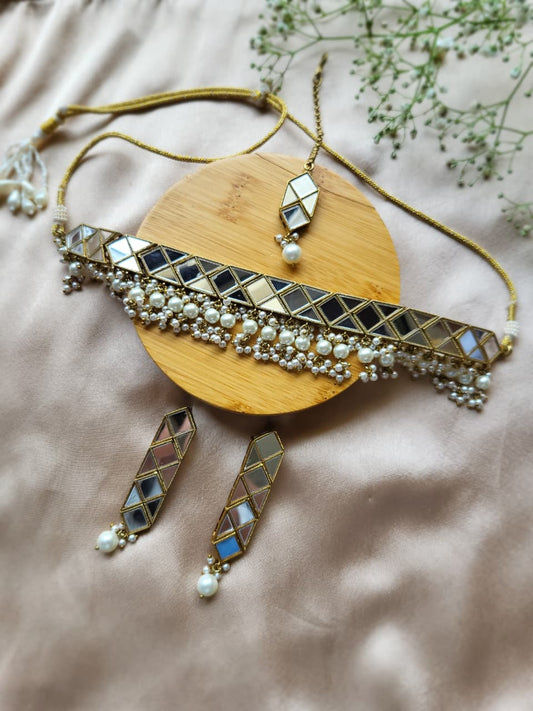 Mirror Choker set