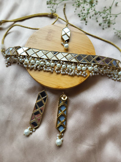 Mirror Choker set
