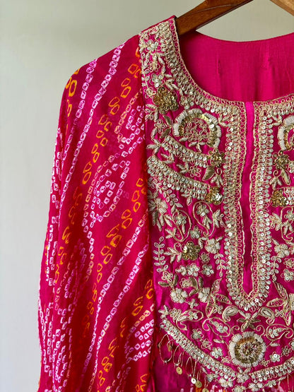 Gul Bandhej Set