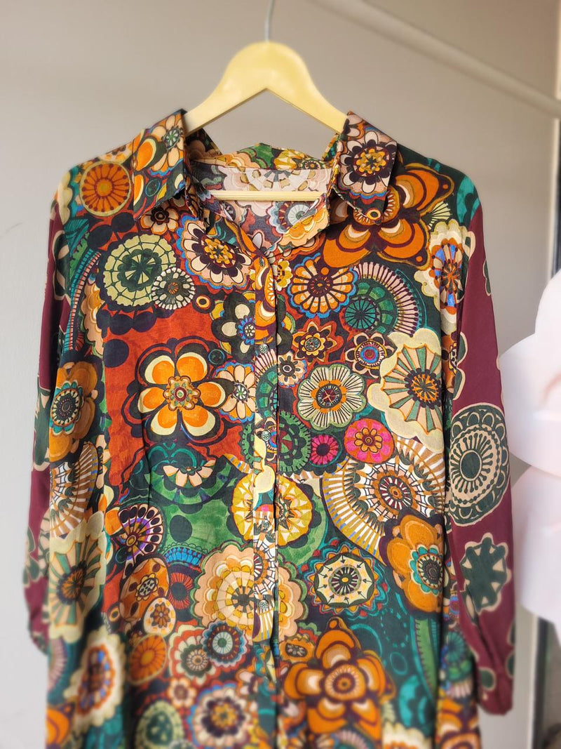 Floral Mandala Top (25 days Dispatch Time)