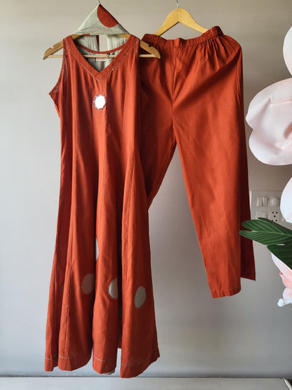 Noor Mirror Cotton Suit