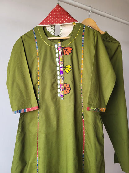 Mohini Cotton Suit (Ready To Ship )