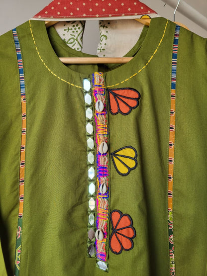 Mohini Cotton Suit (Ready To Ship )