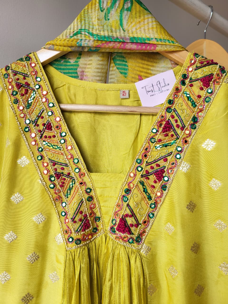 Madhubani suit set