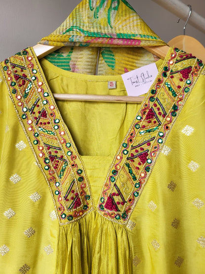 Madhubani suit set