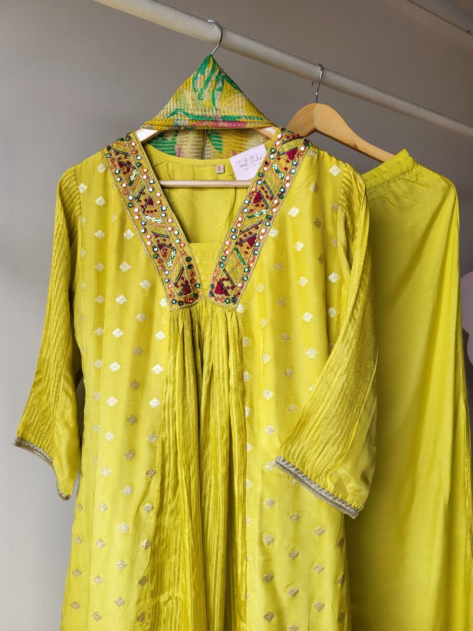 Madhubani suit set