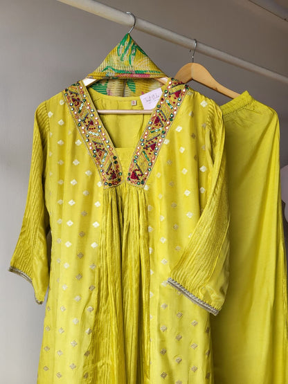 Madhubani suit set