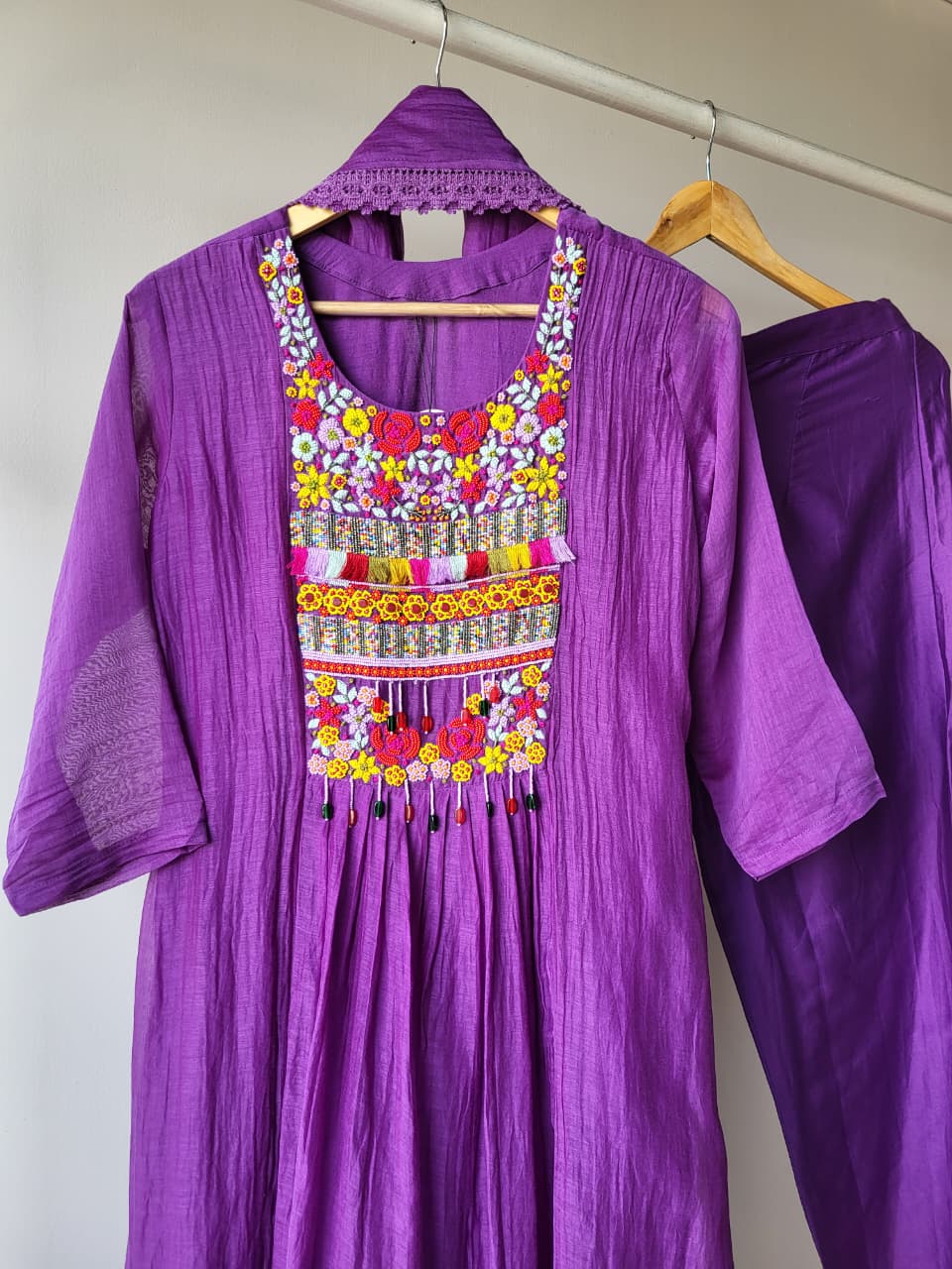 Multicolour Pearl Suit
