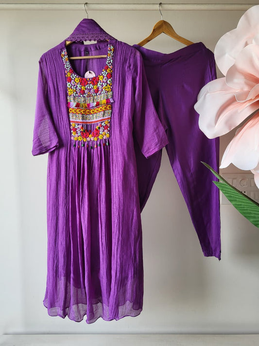 Multicolour Pearl Suit