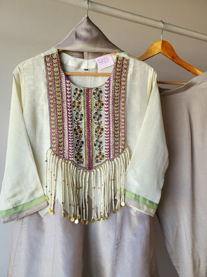 Zivra tassel suit set