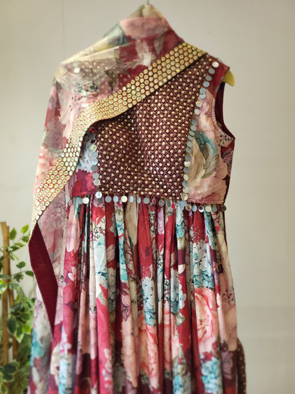 Rose Elegance Lehenga