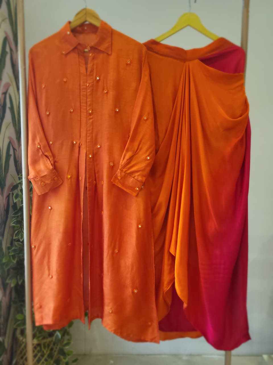 Cinnamon Drape Set