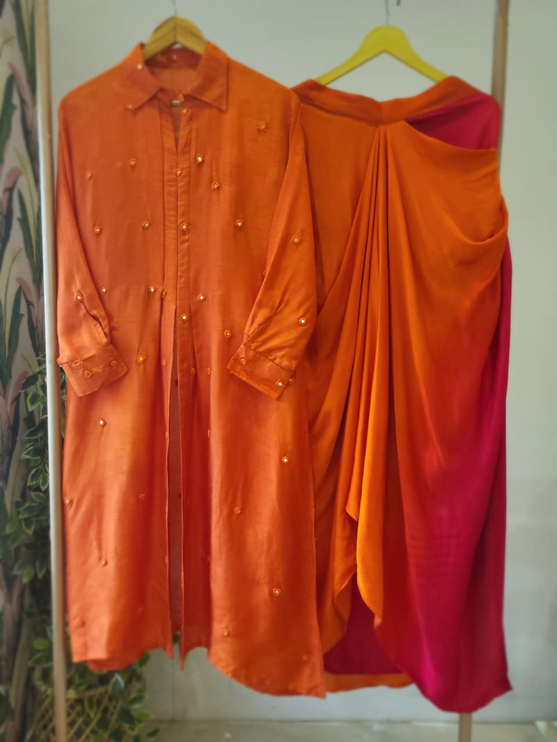 Cinnamon Drape Set