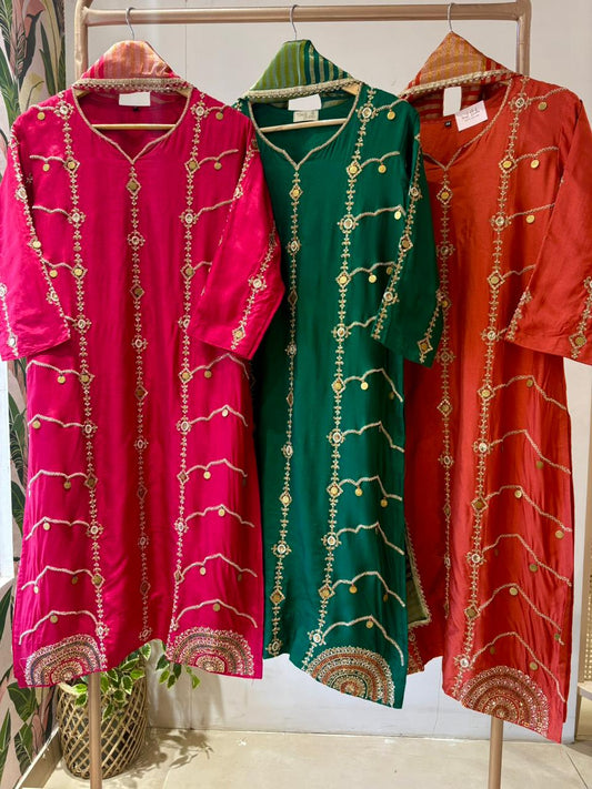 Shalimar Zardozi set