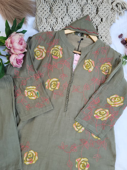 ROSE APPLIQUE SET