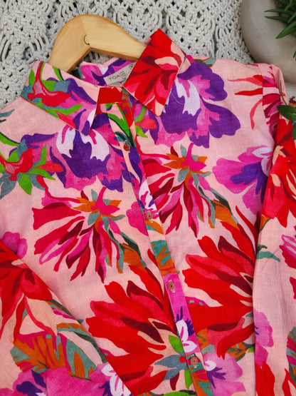 Flamingo Flora Top