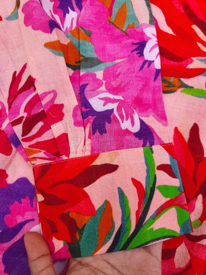 Flamingo Flora Top