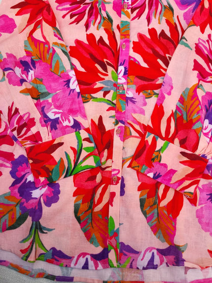 Flamingo Flora Top