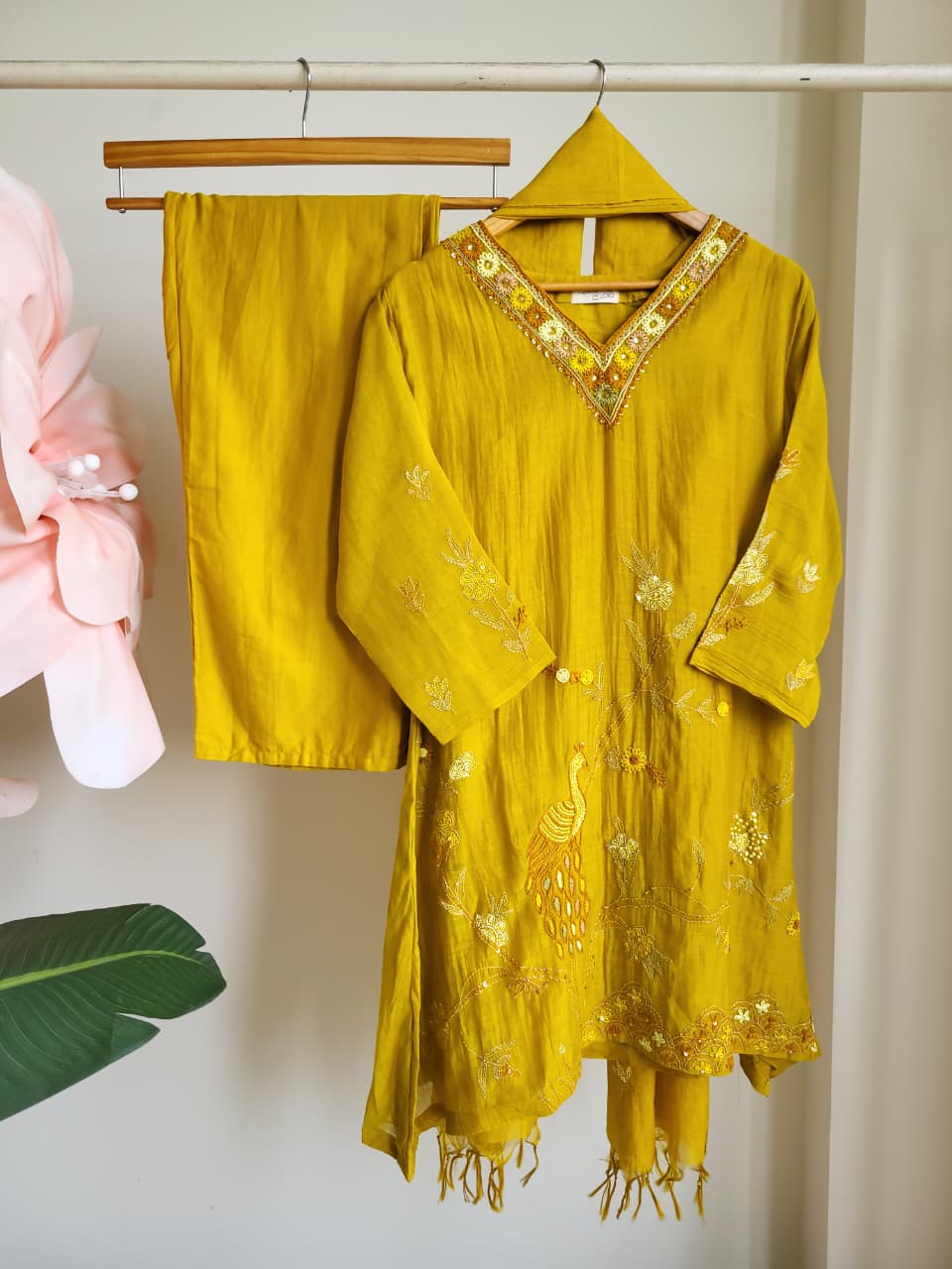 Moss & mustard set