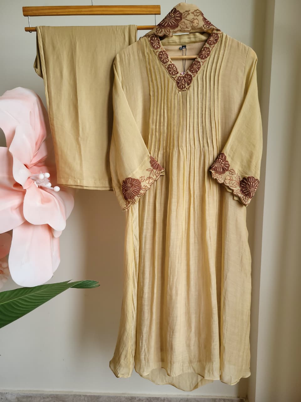 Hazel Mocha suit set