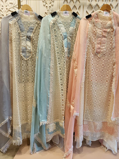 Crochet unstitched suit