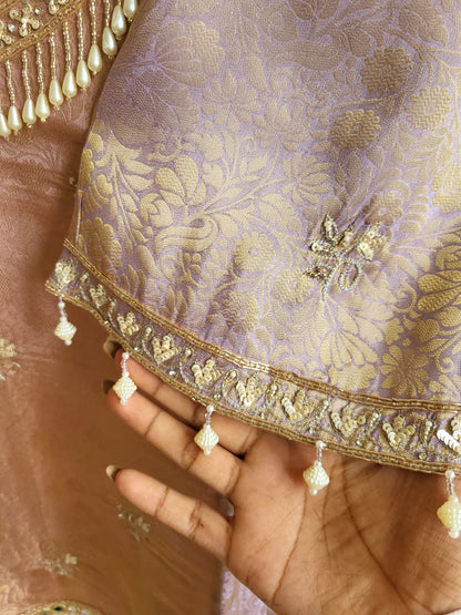 Brocade sharara set