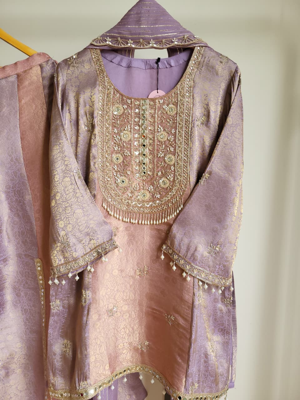Brocade sharara set