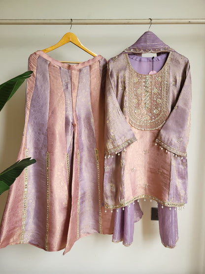 Brocade sharara set