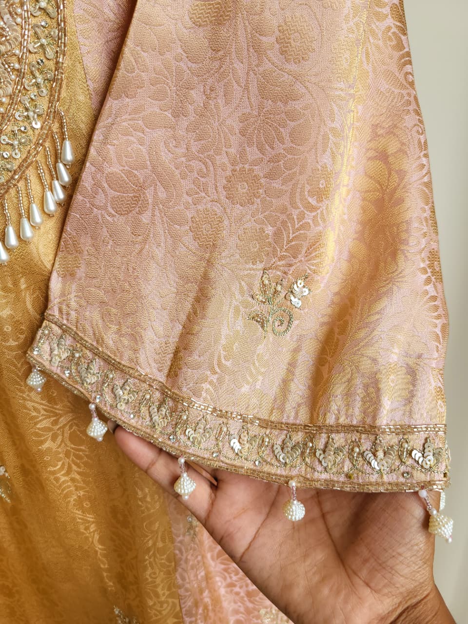 Brocade sharara set