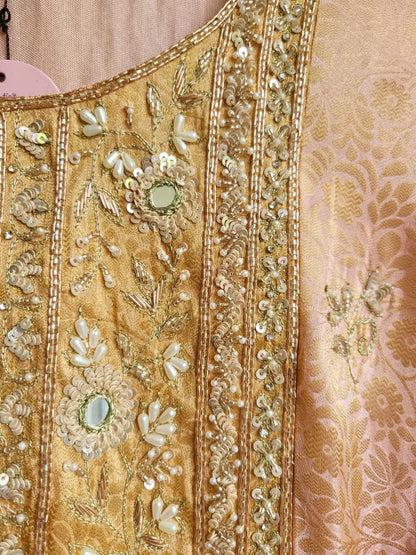 Brocade sharara set