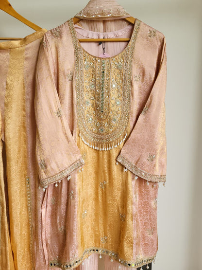 Brocade sharara set
