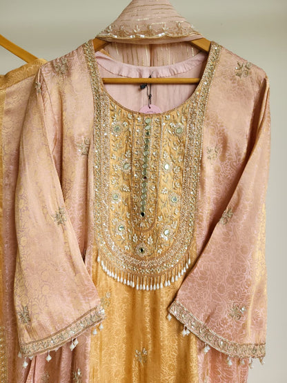 Brocade sharara set