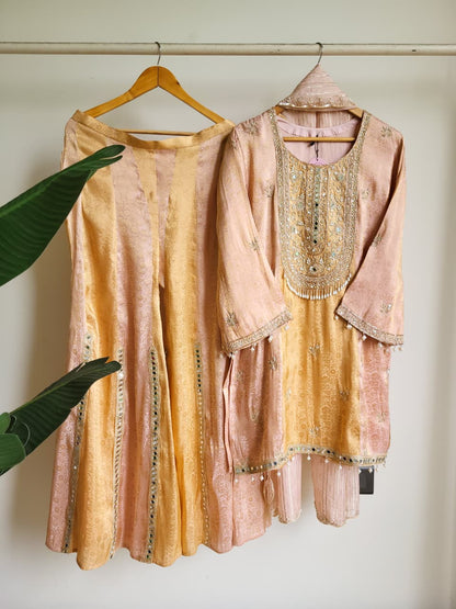 Brocade sharara set