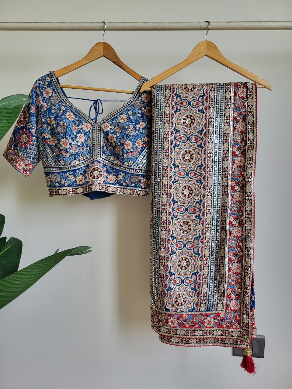 Ajrakh Printed Saree (10 Days Dispatch Time)