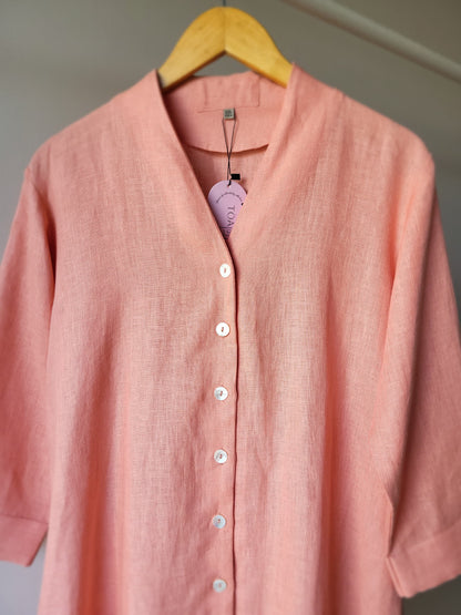 Pure linen Kurti.