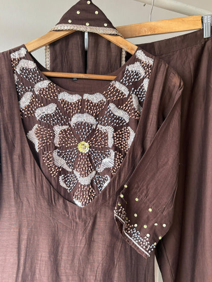 Jodhpuriya Double layer Kurti set