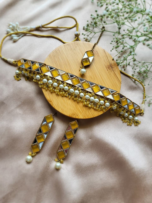 The Sunflower necklace set