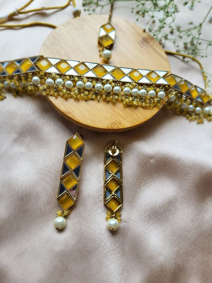 The Sunflower necklace set