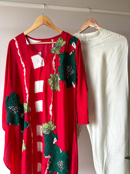 Rosa Ember Kaftaan Set