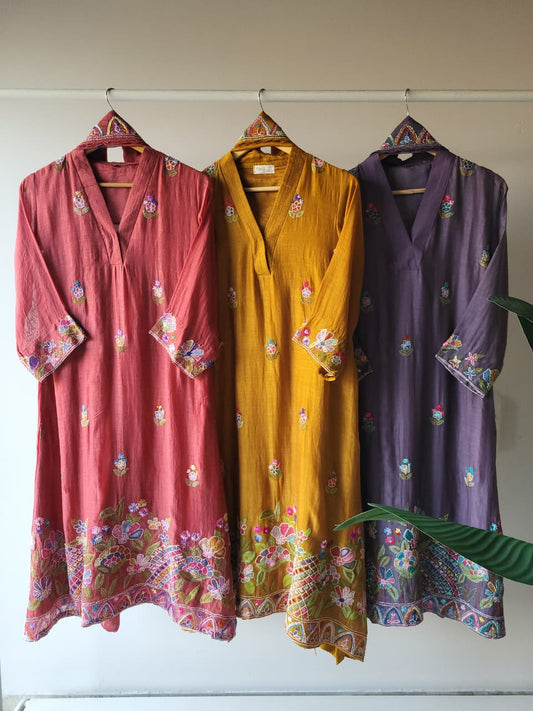 The Parijat kantha set (25 Days Dispatch Time)