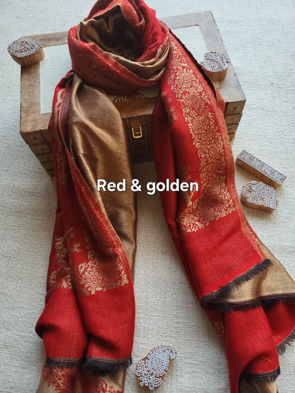 Reversible Motif Shawl