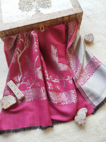 Reversible Motif Shawl