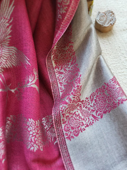 Reversible Motif Shawl