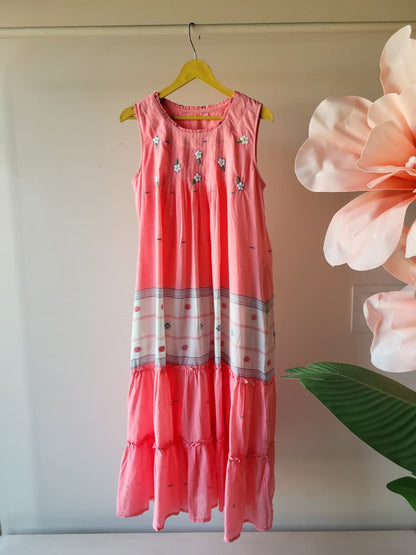 Salmon Soiree Dress