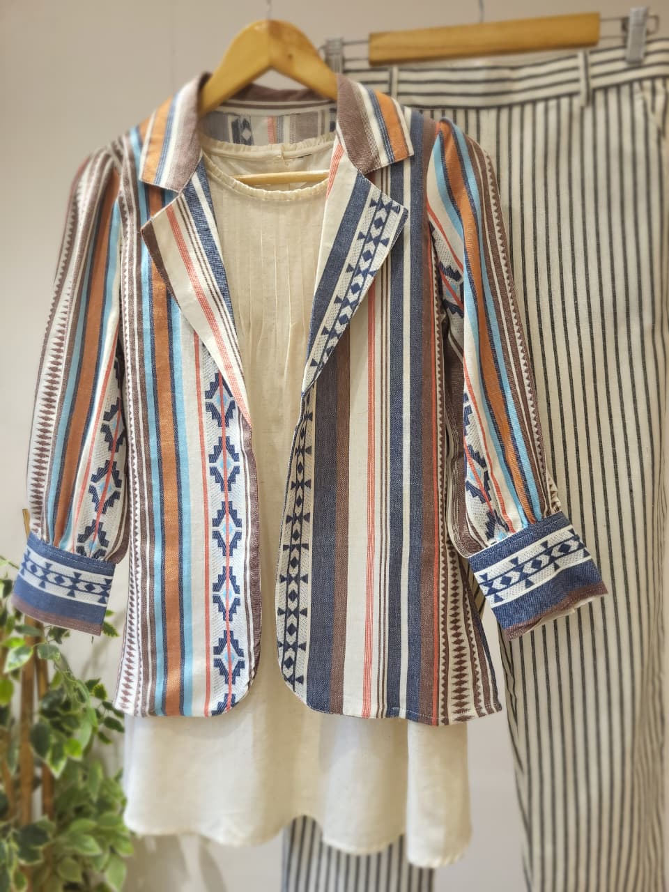 Boho Stripe Coord Set