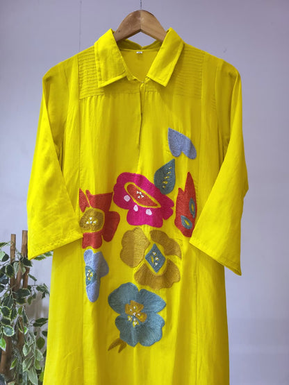 Giant Peonys Dress